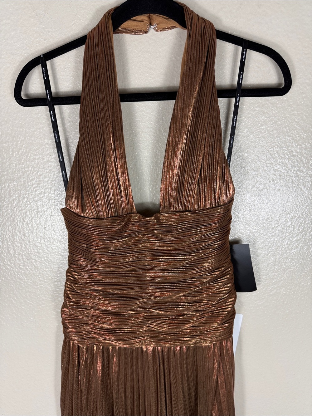 Retrofete Orlina Dress in Sepia - Picture 7 of 12